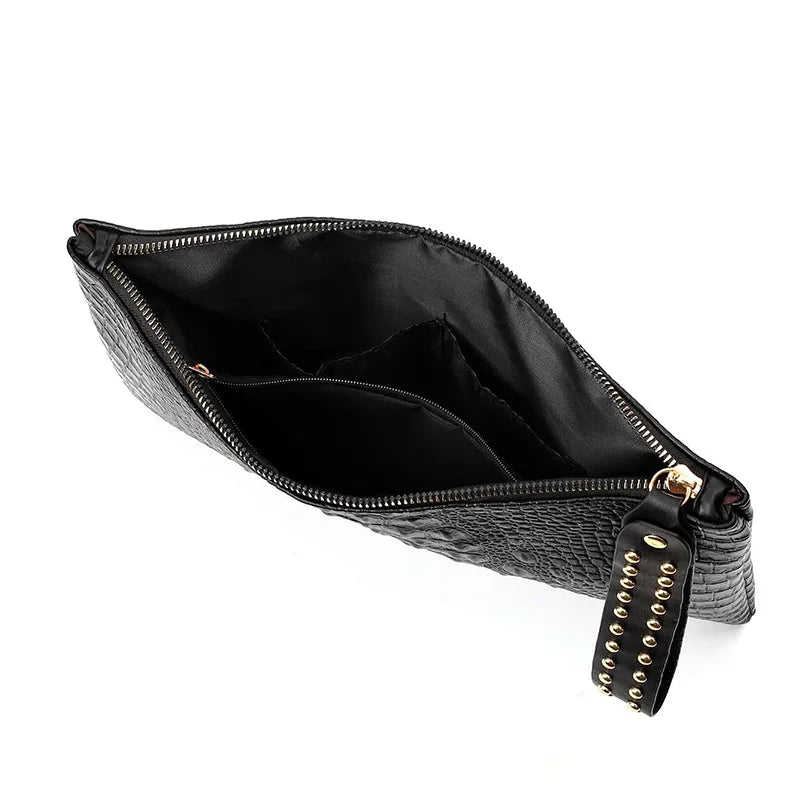 Fashion Luxury Handbags Women Bag PU Leather Clutch Ladies Evening Envelope Bag Female Day Clutches Purse Portable Wristlet Bag