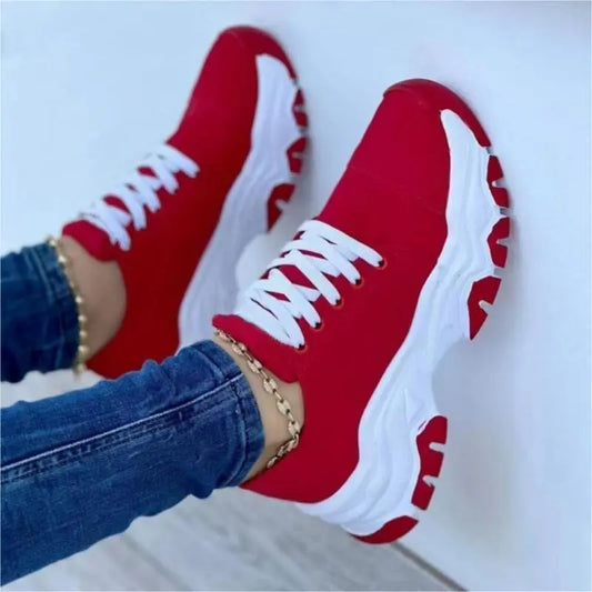 2023 New Pattern Canvas Sneakers - Casual Sporty Style